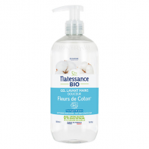 Natessance Gel Lavant Mains Fleur de Coton 500ml