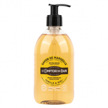 Le Comptoir du Bain Savon de Marseille Vanille Miel Extra Doux 500ml
