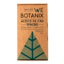WeBotanix Aceite de CBD 15% 1500mg 10ml