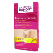 Laurence Dumont Institut Bandes Cire Froide Aisselles & Maillot 16 unités