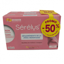 Sérélys MENO Ménopause Bouffées de chaleur Fatigue 2x30 gélules - LOT PROMO