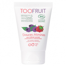 Toofruit Enfant Mains Douces Mimines Crème Hydratante Myrtille Framboise Bio 50ml