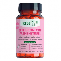 Herbalgem - Soulage Inconforts & Équilibre Humeur - 30 Capsules Bio