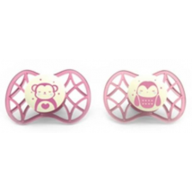 Nuvita Chupetes Reflectantes Tetina Anatómica +6m Rosa 2 uds