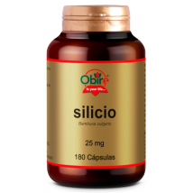 Obire Silicio 25 Mg 180 Cápsulas