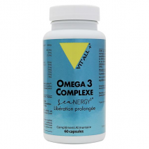 Vit'all+ OMEGA 3 COMPLEXE SeaNERGY3 Libération prolongée 60 capsules