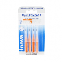 Inava Brossettes 1.2mm Mono Compact Espaces Étroits Orange 4 unités - Manuel -
