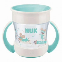 Nuk Tasse d'Apprentissage Mini Magic Cup 360 +6m Blanc 160ml - Silicone -