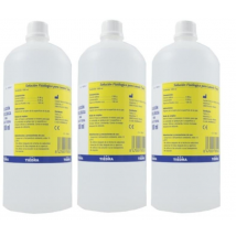 Tiedra Solución Salina Fisiológica para Lavado 3x1 L