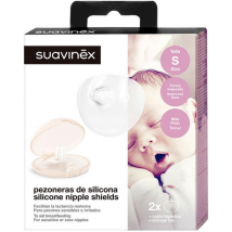 Suavinex Silicone Nipple Covers Size S 2 units