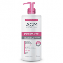 ACM Dépiwhite Lait Corporel Éclaircissant 500ml pour Peau Sèche à Très Sèche