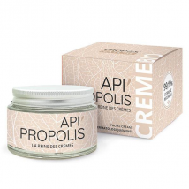 Propos' Nature Apithérapie Api'Propolis La Reine Des Crèmes Visage Bio 50ml pour Peau à problèmes, Peau Sèche à Très Sèche