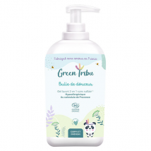 Green Tribu Bulle de Douceur Gel Lavant 2 en 1 Bio 500ml pour Peau Sensible