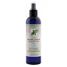 Haut-Ségala Les Eaux Florales Menthe Poivrée Bio 250ml pour Peau à problèmes, Peau Mixte, Peau Grasse