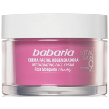 Babaria Creme Regenerador 9 Efeitos Vital Skin Stop Rugas Rosa Mosqueta 50 ml
