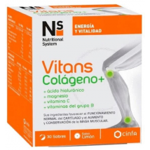 NS Vitans Colágeno+ Sabor Limón 30 Sobres
