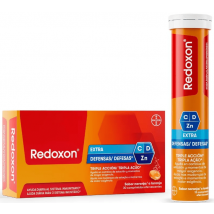 Redoxon Extra Defenses Vitamina D, C e Zinco 30 Comprimidos Efervescentes Laranja