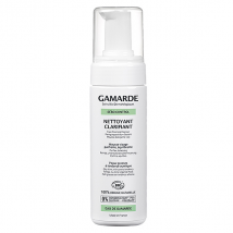 Gamarde Sébo Control Nettoyant Clarifiant Bio 160ml pour Peau à problèmes, Peau Mixte, Peau Grasse