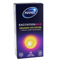 Manix Excitation Max Maxi Pack 12 Préservatifs