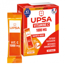 UPSA Vitamine C 1000mg sans Sucres 10 sachets