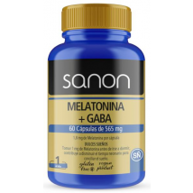 Sanon Melatonina + Gaba 60 Cápsulas