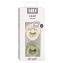 Bavoirs Sucettes Taille 1 0-6 Mois Blanc et Vert 2 Unités