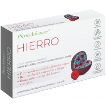 PhytoAdvance Hierro 30 Pastillas Blandas Masticables