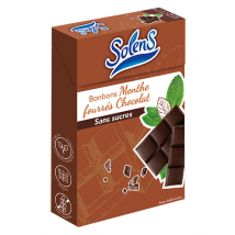 Solens Bonbons Menthe Fourrés Chocolat 50g
