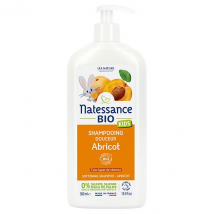 Natessance Kids Shampoing Abricot 500ml Bio - Brillance, Douceur -