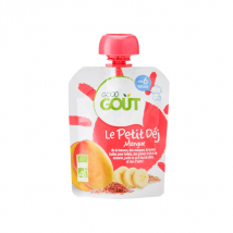 Good Goût Le Petit Dèj Gourde Mangue +6m Bio 70g