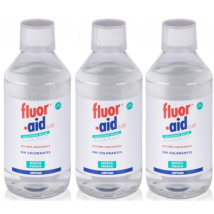 Dentaid Fluor Aid 0,05 Colutorio Bucal Diario Menta Fresca 3x500 ml