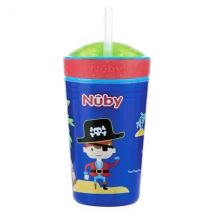 Nuby Gobelet Gourmand Pirate 270ml - Plastique -