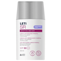 Leti SR Creme Mineral Anti-Vermelhidão FPS 30 40 ml