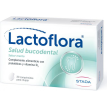 Lactoflora Salud Bucodental Probiótico Sabor Menta 30 Comprimidos