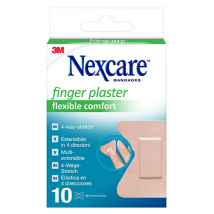 Nexcare 3M Flexible Comfort Multi-Extensible Pansement Bout du Doigt 10 unités