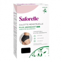 Saforelle Protections Culotte Ultra Absorbante pour les Règles Taille S et 36