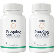 Atida Propóleo, Equinácea y Vitamina C 2x60 Comprimidos