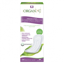 Organyc Fuites Urinaires Protège-Slip Ultra Fin Coton Bio 24 unités