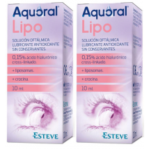 Aquoral Lipo Ojo Seco Multidosis 2x10 ml