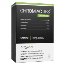 Aragan - Synactifs - Chromactifs - Métabolisme - Vitamines B3 & B6 - 60 gélules