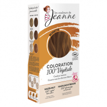 Les Couleurs de Jeanne Coloration Végétale Noisette Bio 100g Vegan