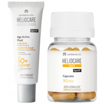 Heliocare 360 Age Fluide Actif SPF50 50 ml + Heliocare 360 30 Gélules
