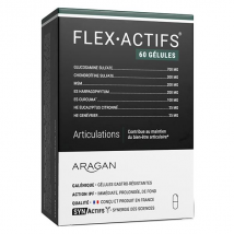 Aragan - Synactifs - Flexactifs - Bien-Etre Articulaire - Glucosamine - 60 gélules -
