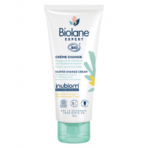 Biolane Expert - Crème Change Bio - Peaux Sèches et Sensibles - 75ml pour Peau Sensible, Peau à Rougeurs