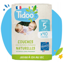 Tidoo Nature Pañales Talla 5 40 uds