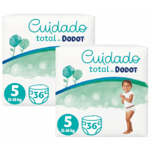 Dodot Total Care Couches T5 (11-16 Kg) 2x36 unités