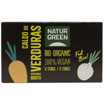 Bio NaturGreen Vegetable Broth Cube 10Uds x 8.4 g