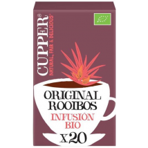 Cupper Infusión Just Rooibos BIO 20 Bolsitas