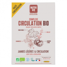 Nutrivie Complexe Circulation Bio 20 ampoules Vegan
