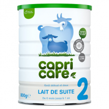 CapriCare Lait de Chèvre 2ème Âge 800g - Anti-Régurgitations AR -